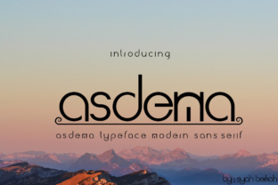 Asdema: A Display Font That Elevates Real Small Business Branding