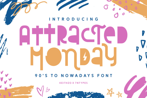 Attracted Monday: Designer Notes on This Display Font