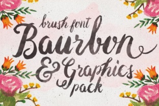 Baurbon: A Handwritten Font That Brings Handmade Ideas to Life