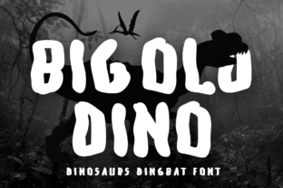 Big Old Dino: A Stone-Age Font for Bold Marketing