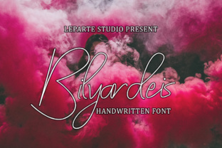 Bilyardeis: The Elegant Handwritten Font Your Brand Needs