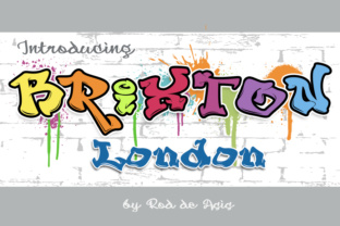 Brixton: A Display Font That Brings Street Art Energy to Web Design
