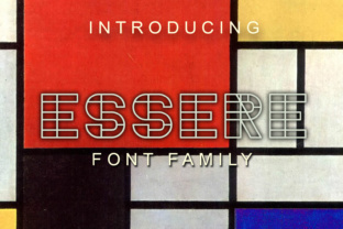 Essere: A Multiline Display Font for Refined Editorial Projects