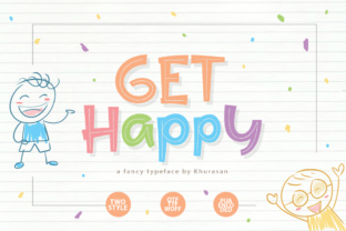 Get Happy: A Display Typeface Full of Character