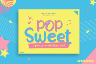 Pop Sweet: A Playful Display Typeface for Editorial Design