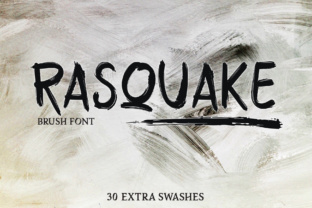 Rasquake: A Bold Display Font for Business Branding