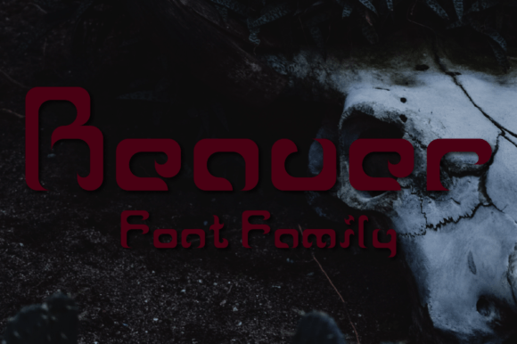 Reaver Family: A Bold Display Font for Distinctive Brand Identity