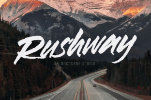 Rushway: A Display Font for Bold Web Typography