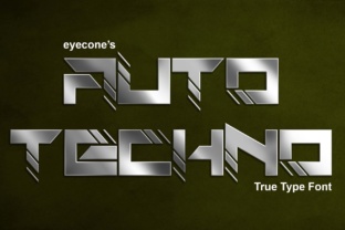Testing Auto Techno as a Bold Display Typeface for Web