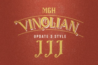 Vinolian: A Display Font with Vintage Sign Painter Charm