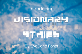 Visionary Stairs: A Display Font That Commands the Room