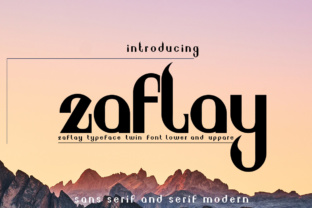 Zaflay: A Bold, Rounded Display Font That Makes Your Brand Feel Inviting